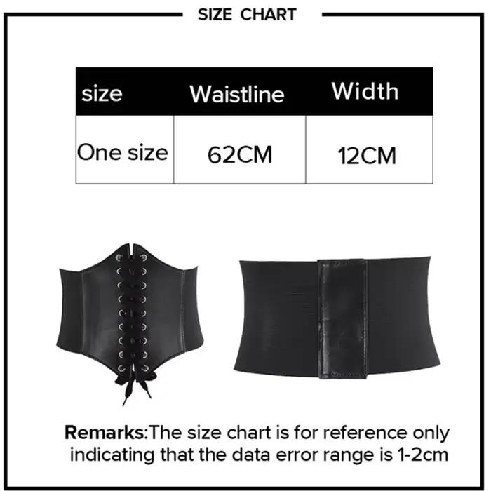 Corset femme gaine amincissante Sexy large ceinture en cuir Cummerbunds sangle ceintures pour femmes taille haute minceur Corsets et Bustiers