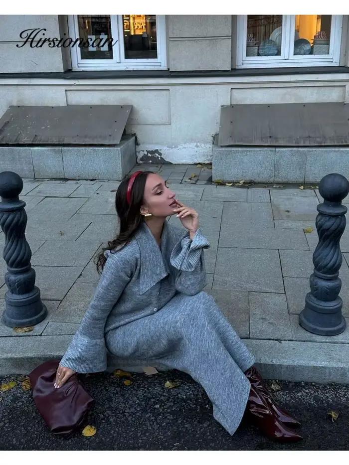 Hirsionsan Sexy jemný elegantný Vintage dámsky kostým 2-dielny