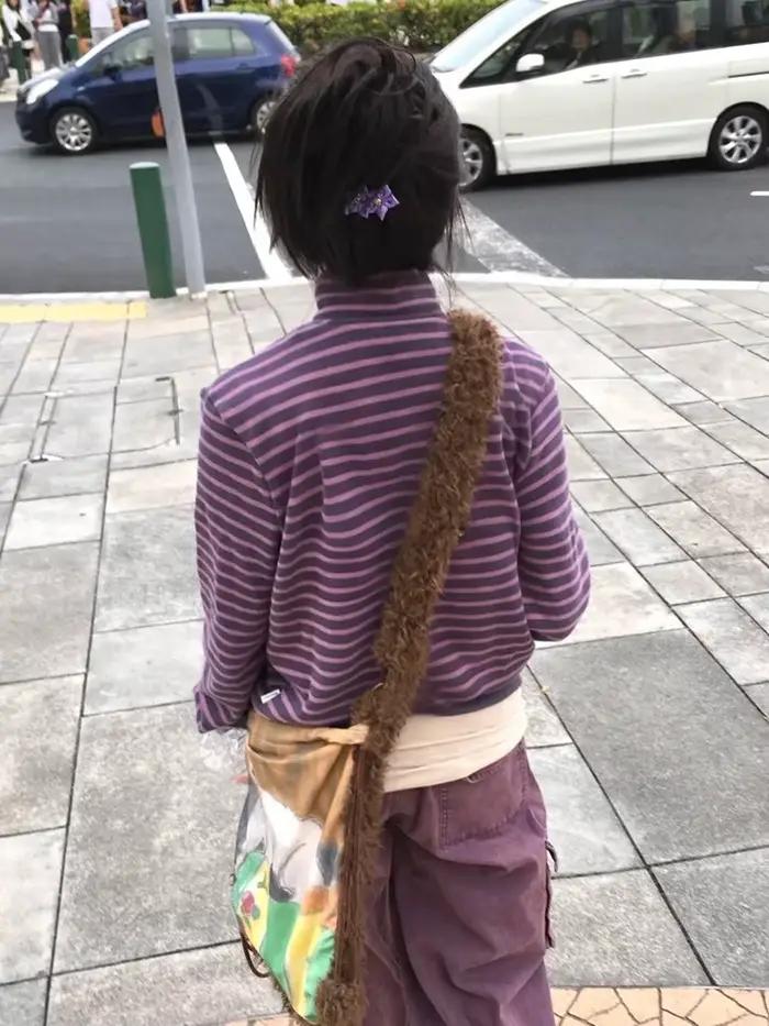 Tonngirls Y2k japonské mikiny pre ženy s dlhým rukávom