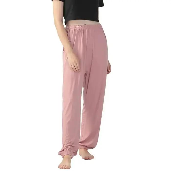 Vêtements de salon femmes bas pantalons pyjamas grande taille 6XL 7XL grande taille pantalon printemps automne pantalons confortables bas de pyjama