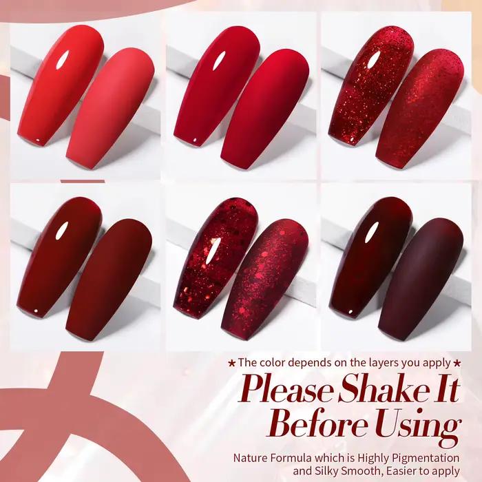 BORN PRETTY 130 farieb Gélový lak na nechty 10ml Polostály lak Nail Art manikúra namáčanie LED UV Gél lak na
