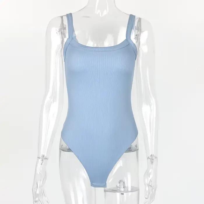 Pevné ramienka Sexy voľné základné biele letné body bez rukávov pre ženy čisté