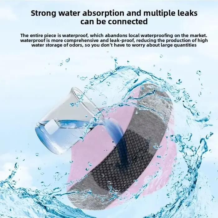 Lot de 5 Culottes Menstruelles Réutilisables en Coton, Lavables, Anti-Fuites, pour Incontinence, Sous-vêtements d'Hygiène Féminine