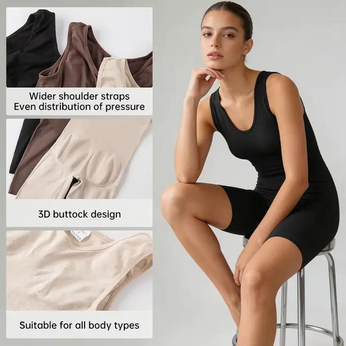 Tvarovacie body pre ženy so širokými ramienkami