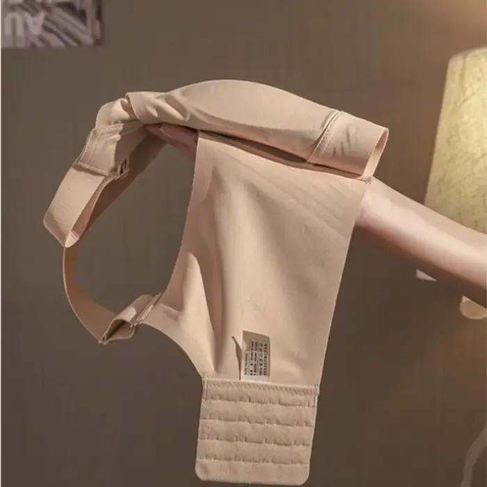 Soutien-gorge Ultra-fin pour femmes, bonnet complet, sport, Anti-affaissement, élévateur d'oreille de lapin, grande taille, sous-vêtements d'automne, sans doublure, minimiseur