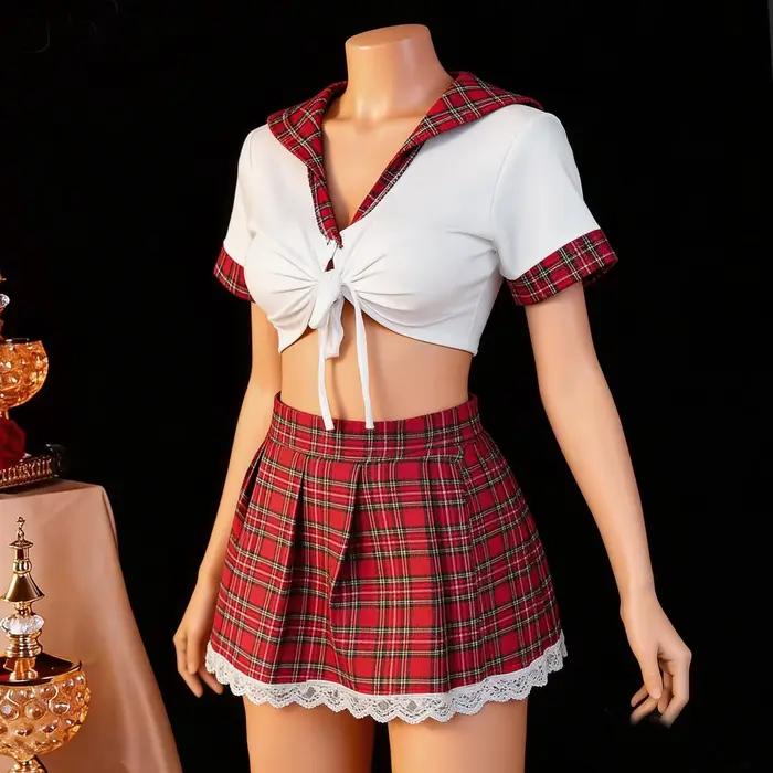 Červené sexy lingerie pre ženy