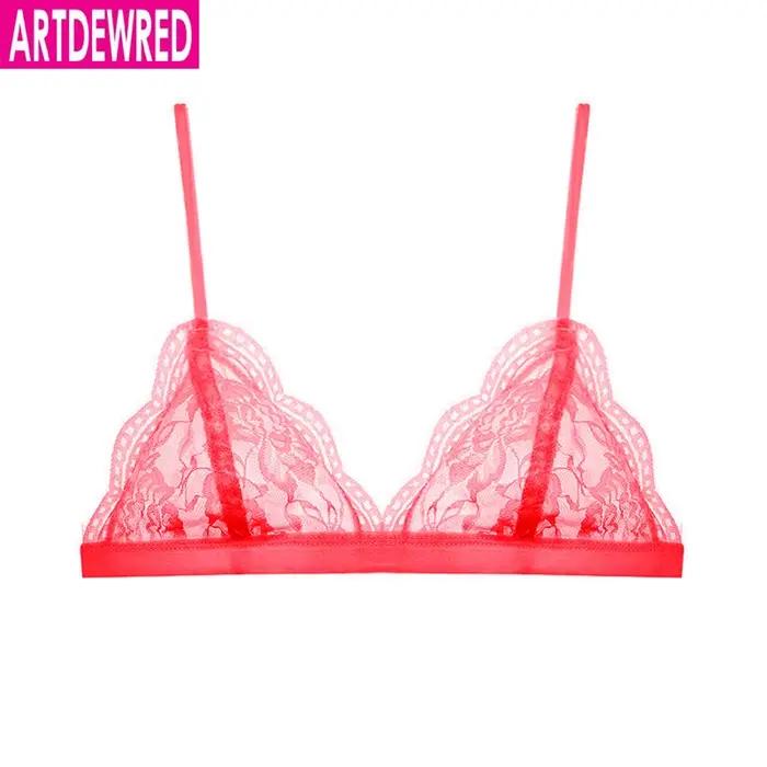 Soutien-gorge Sexy à bretelles ajustées pour femmes, Lingerie en Nylon, Lingerie confortable, dentelle, Ultra mince, sans couture
