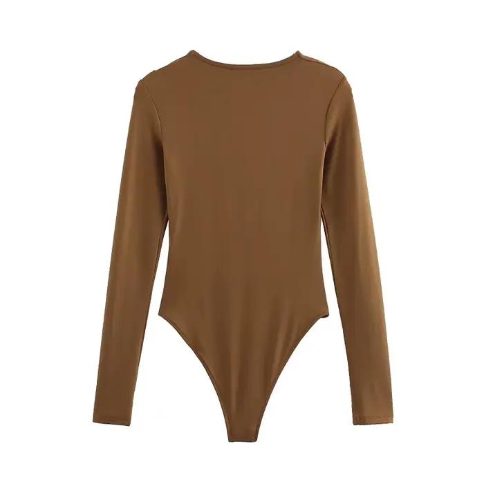MUJER 2025 Sexy body pre ženy Body s dlhými rukávmi Dámske letné topy Lingerie
