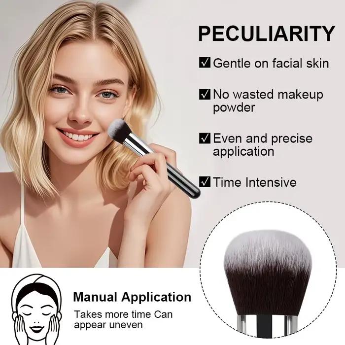Profesionálna sada 14 jemných a nadýchaných kefiek na make-up na podkladovú bázu