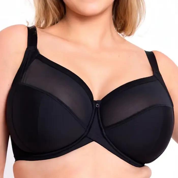 Soutien-gorge minimiseur grande taille pour femme, couverture complète, armatures non rembourrées, respirant, lingerie grande taille, 34, 36, 38, 40, 42 esse, E, F, G, H